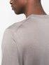crew-neck cashmere-silk jumper
